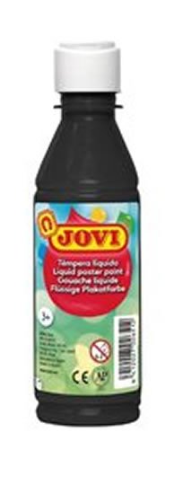 neuveden: JOVI temperová barva 250ml v lahvi černá neuveden: JOVI temperová barva 250ml v lahvi černá
