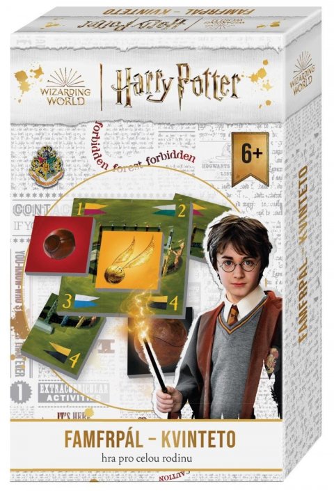 neuveden: Harry Potter Famfrpál Kvinteto - rodinná hra (cestovní verze)