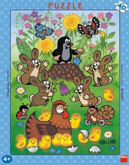 neuveden: Krtek a Velikonoce - Puzzle 40 neuveden: Krtek a Velikonoce - Puzzle 40