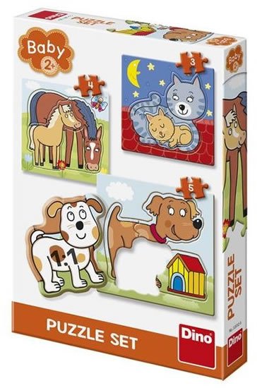 neuveden: Puzzle Zvířátka - dětský set neuveden: Puzzle Zvířátka - dětský set
