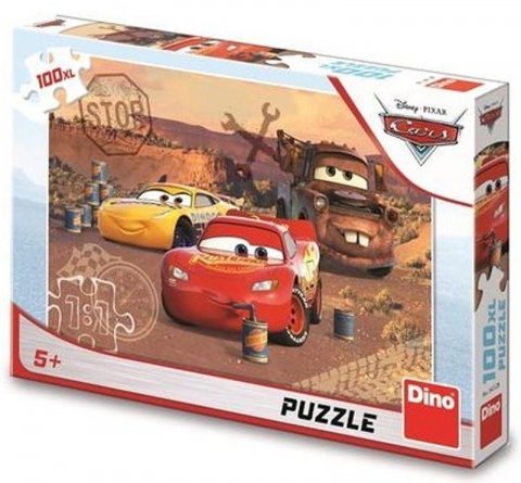neuveden: Puzzle Auta piknik 100 XL dílků