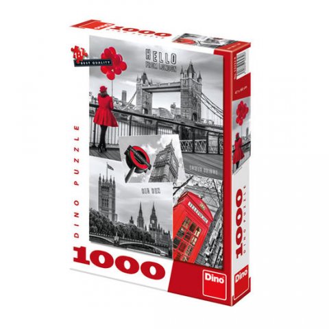 neuveden: Londýn - puzzle 1000 dílků