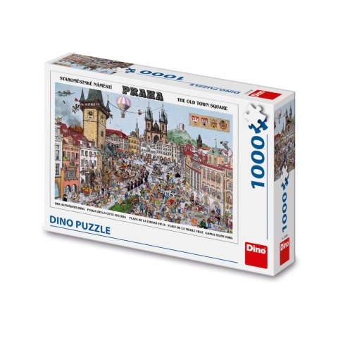 neuveden: Puzzle Staroměstské náměstí 1000 dílků