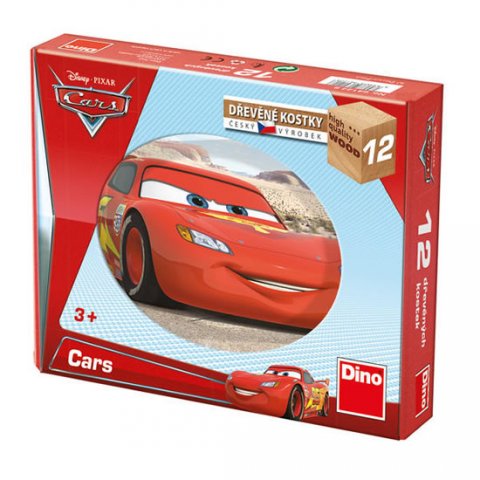 Disney - Pixar: Auta: Ve světě - 12 kostek