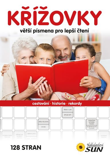 neuveden: Křížovky větší písmena pro lepší čtení