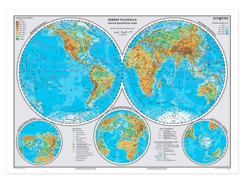 neuveden: Zemské polokoule a přírodní nej
