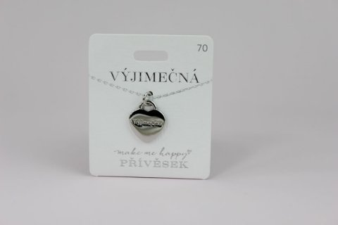 neuveden: Přívěsek MAKE ME HAPPY Výjimečná neuveden: Přívěsek MAKE ME HAPPY Výjimečná