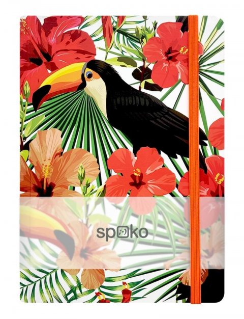 neuveden: Spoko zápisník Jungle tukan A5, linkovaný neuveden: Spoko zápisník Jungle tukan A5, linkovaný