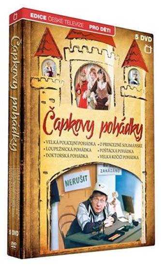 neuveden: Čapkovy pohádky - 5 DVD neuveden: Čapkovy pohádky - 5 DVD