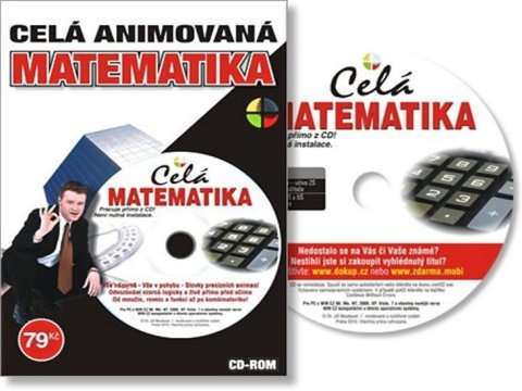 neuveden: Celá Animovaná Matematika - učivo ZŠ a SŠ - CD