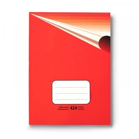 neuveden: Školní sešit BOBO 424 bezdřevý