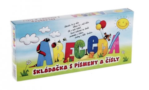neuveden: Abeceda - Skládačka s písmenky a čísly neuveden: Abeceda - Skládačka s písmenky a čísly