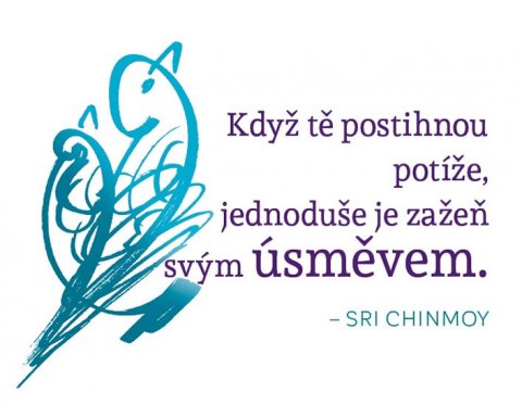 Chinmoy Sri: Magnet na lednici - Když tě postihnou potíže, jednoduše je zažeň svým úsměv Chinmoy Sri: Magnet na lednici - Když tě postihnou potíže, jednoduše je zažeň svým úsměv