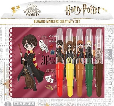 neuveden: Harry Potter - Set s foukacími fixy a notesem
