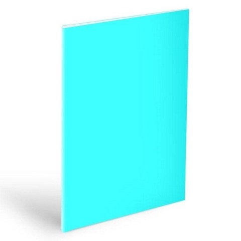 neuveden: Obal na sešity A4 NEON modrý, 180mic