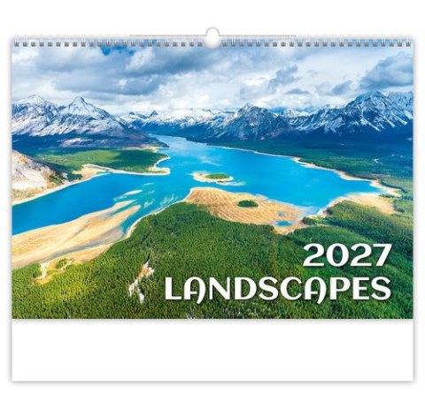 : Kalendář nástěnný 2027 - Landscapes