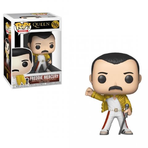 neuveden: Funko POP Rocks: Queen - Freddie Mercury (Wembley 1986)