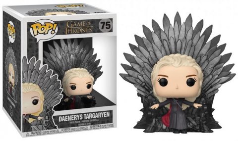 neuveden: Funko POP Deluxe: Game of Thrones S10 - Daenerys Sitting on Throne