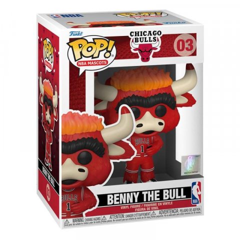 neuveden: Funko POP NBA: Mascots - Chicago Benny the Bull
