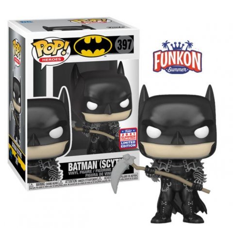 neuveden: Funko POP Heroes: Batman with Scythe (2021 Virtual Funkon Shared Exclusive)
