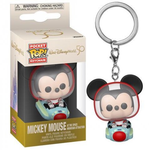 neuveden: Funko POP Keychain: Funko POP Walt Disney Word 50th - Mickey Space