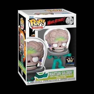 neuveden: Funko POP Movies: Mars Attacks! - Martian Soldier (s možností Glow CHASE ve