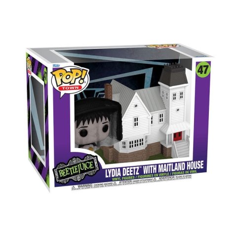 neuveden: Funko POP Town: Beeltejuice - Lydia Deetz with Maitland House #47