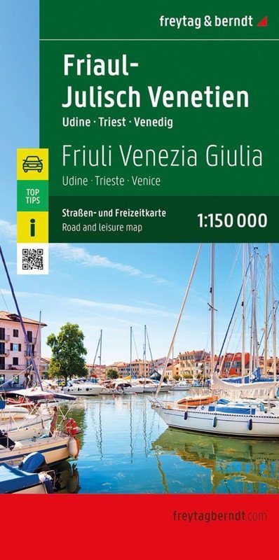 : Furlánsko-Julské Benátsko 1:150 000 / automapa