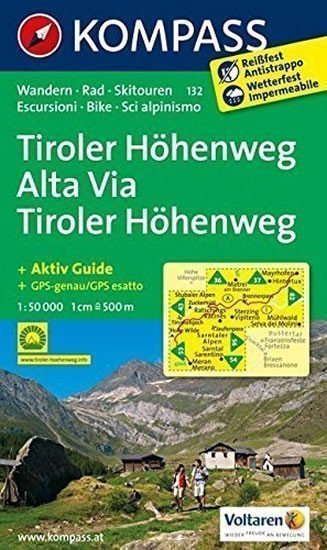 neuveden: Tiroler Höhenweg/Alta Via 132 NKOM 1