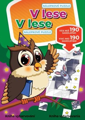 neuveden: V lese - Nálepkové puzzle / V lese - Nálepkové puzzle