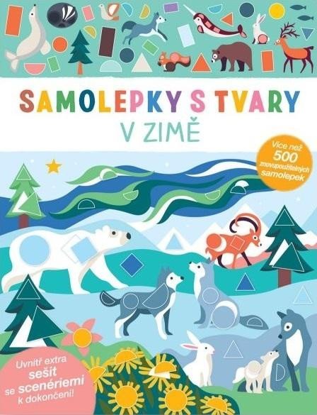 neuveden: Samolepky s tvary V zimě