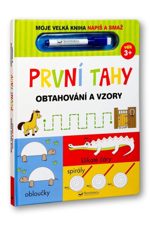 -: Moje velká kniha Napiš a smaž První tahy