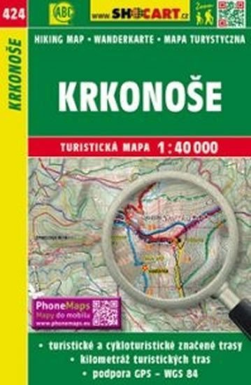 neuveden: SC 424 Krkonoše 1:40 000