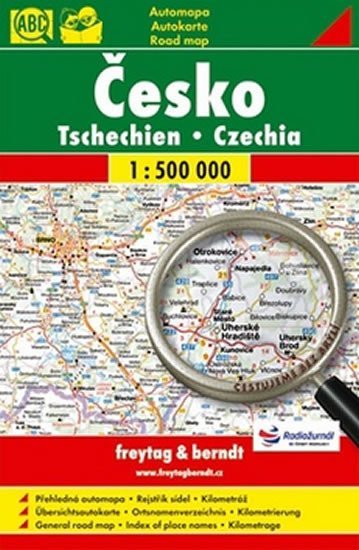 neuveden: Česko automapa 1:500 000 (velké písmo) neuveden: Česko automapa 1:500 000 (velké písmo)