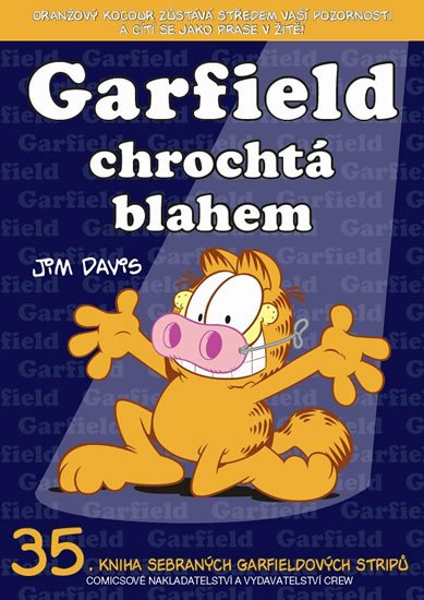 Davis Jim: Garfield chrochtá blahem (č.35)
