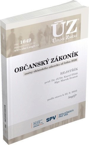 neuveden: ÚZ 1649 Občanský zákoník