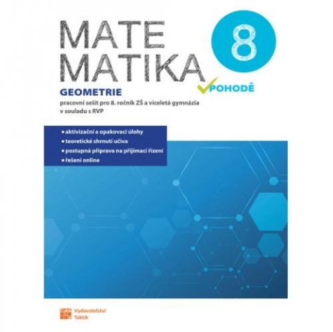 neuveden: Matematika v pohodě 8 - Geometrie - pracovní sešit