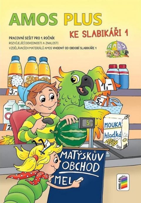 neuveden: AMOS PLUS KE SLABIKÁŘI 1 se samolepkami (barevný pracovní sešit) neuveden: AMOS PLUS KE SLABIKÁŘI 1 se samolepkami (barevný pracovní sešit)