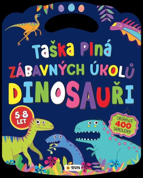 neuveden: Taška plná zábavných úkolů Dinosauři 5-8 let