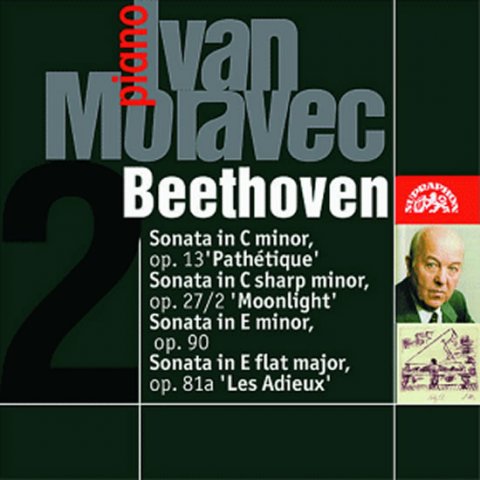 van Beethoven Ludwig: CD Klavírní sonáty Patetická, Měsíční svit, Les Adieux, 32 variací