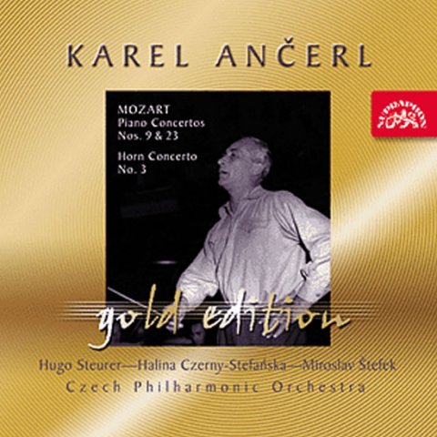 Mozart Wolfgang Amadeus: Gold Edition 38 Mozart: Koncerty pro klavír K. 488, K. 271, lesní roh K. 44