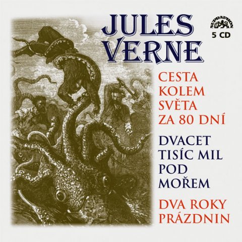 neuveden: Cesta kolem světa za 80 dní 5CD neuveden: Cesta kolem světa za 80 dní 5CD
