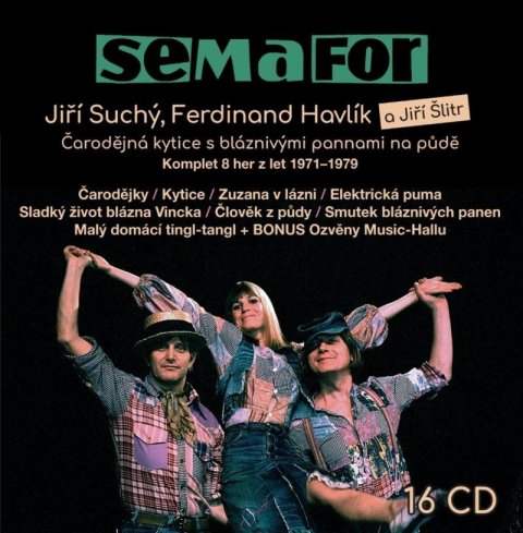 Suchý Jiří: Komplet her z let 1971-1979 - 16 CD Suchý Jiří: Komplet her z let 1971-1979 - 16 CD
