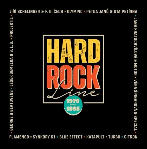 neuveden: Hard Rock Line 1970-1985 - 2 CD
