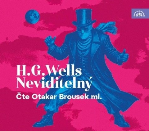 -: Neviditelný - CDmp3 (Čte Otakar Brousek ml.)