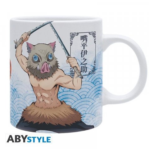 neuveden: Demon Slayer Keramický hrnek 320 ml - Zenitsu a Inosuke