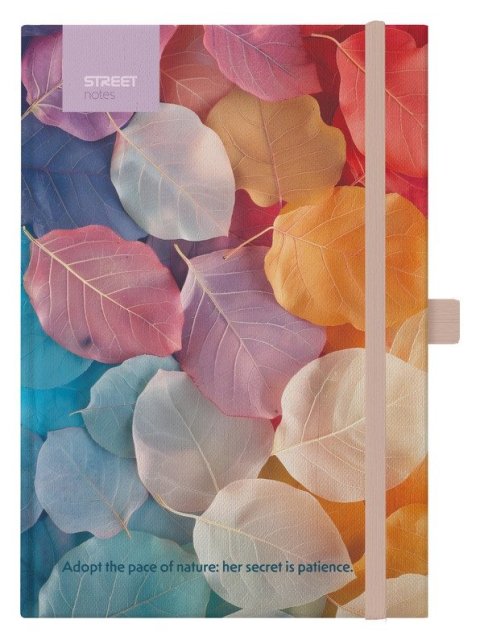 -: Blok B5, 100l, 80g, linkovaný - Flowers Medaw s gumou