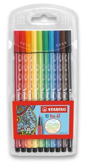 neuveden: Fixa STABILO Pen 68 sada 10 ks
