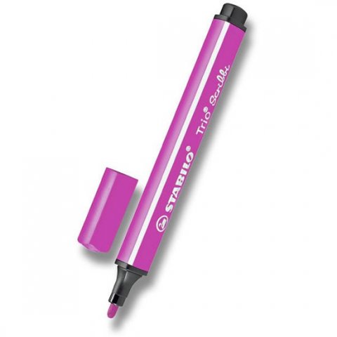 neuveden: Fixa STABILO Trio Scribbi růžová