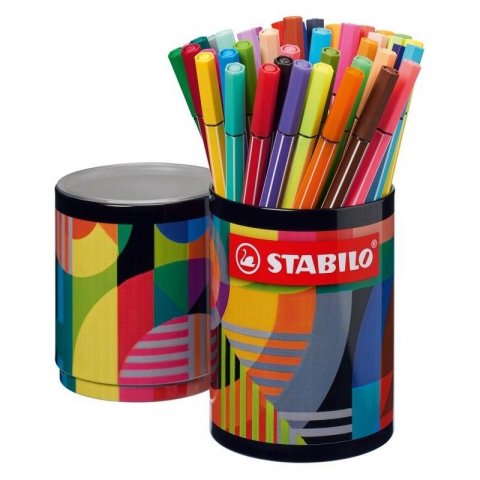 neuveden: STABILO Fix Pen 68 ARTY prémiový vláknový - 45 barev v plechové dóze neuveden: STABILO Fix Pen 68 ARTY prémiový vláknový - 45 barev v plechové dóze